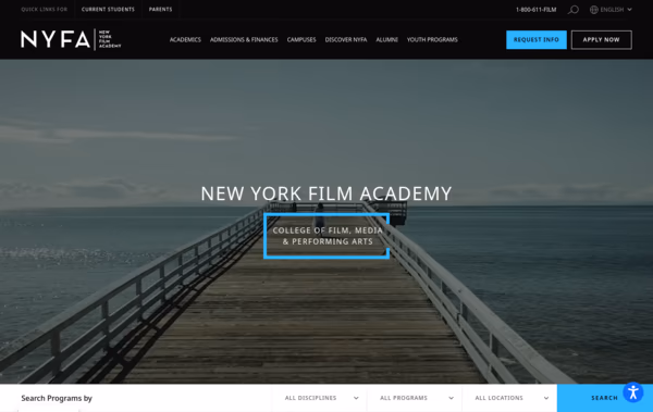 NYFA Web Design
