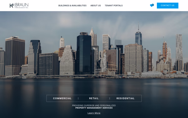 Braun Management Web Design