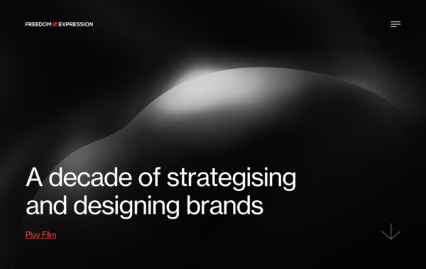 Freedom of Expression Web Design