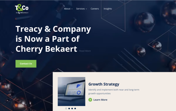 Treacy & Company Web Design