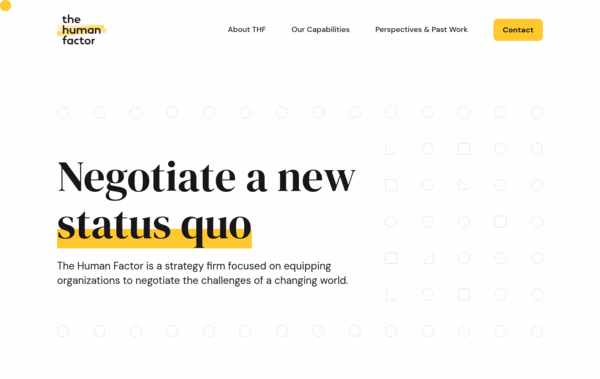The Human Factor Web Design