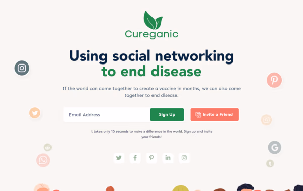 Cureganic Web Design
