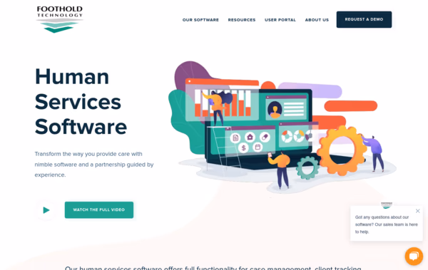 Foothold Technology Web Design
