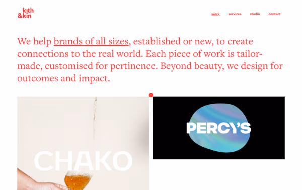 Kith & Kin Web Design