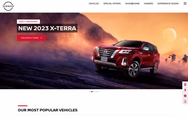 Nissan Manahil Web Design
