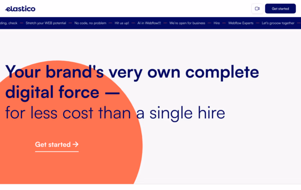 Elastico Agency Web Design