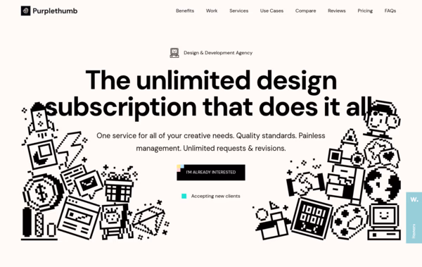 Purple Thumb Web Design