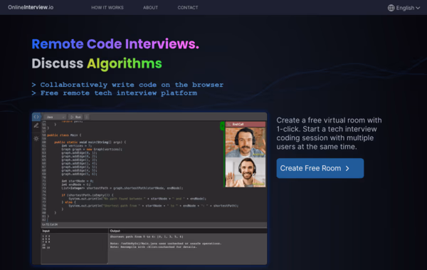 Online Interview Web Design