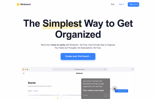 Nimboard Web Design