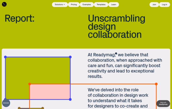 Readymag Web Design
