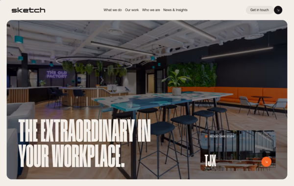 Sketch Studios Web Design