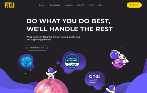 Faster Than Light  Web Design