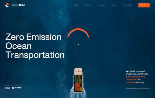 CargoKite Web Design