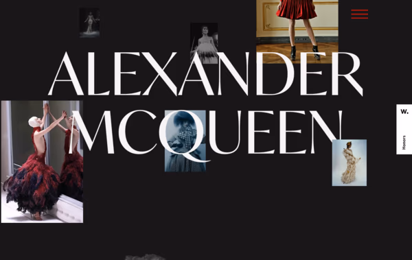 Lee Alexander Mcqueen Web Design