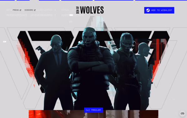 Den of Wolves Web Design