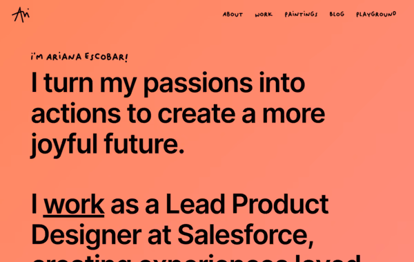 Ariana Escobar Web Design