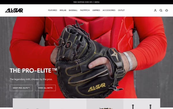 All-Starsports Web Design