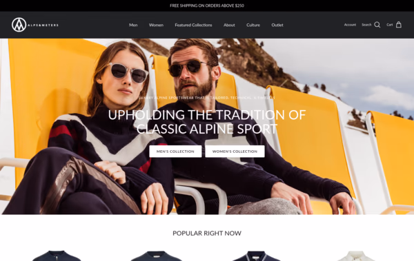 Alps & Meters Web Design