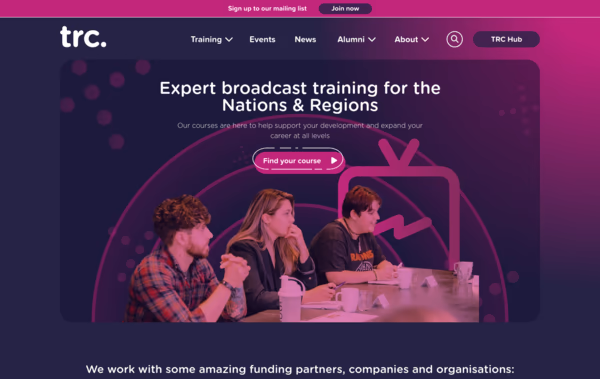 TRC Media Web Design