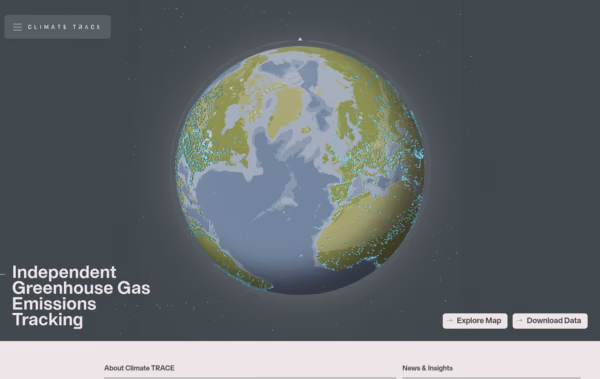 Climate Trace Web Design