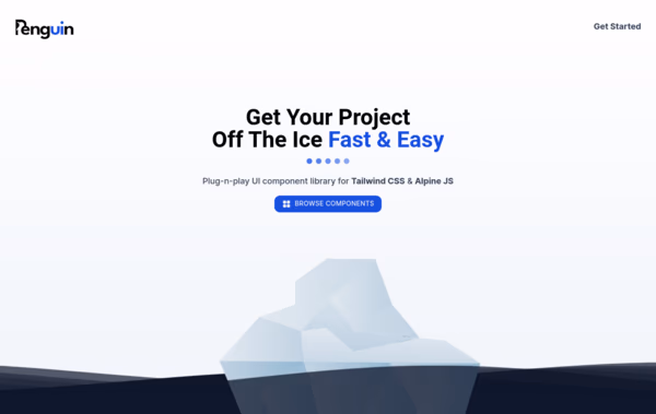 Penguin UI  Web Design