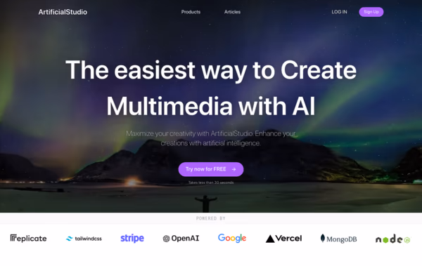 Artificial Studio Web Design