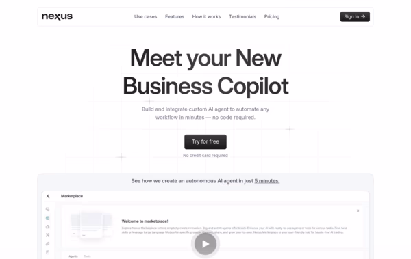 NexusGPT Web Design