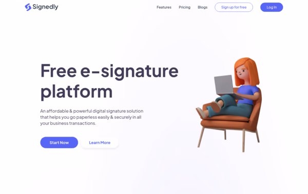 Signedly Web Design