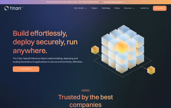 TitanML Web Design