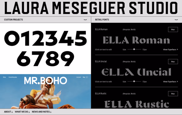 Laura Meseguer Web Design