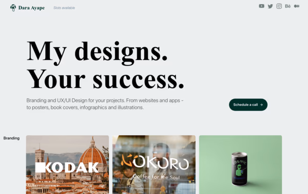 Dara Ayape Web Design