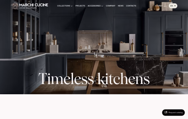 Marchi Cucine Web Design