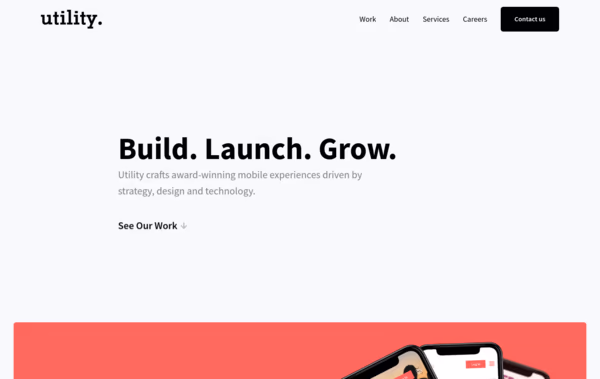 utility. Web Design