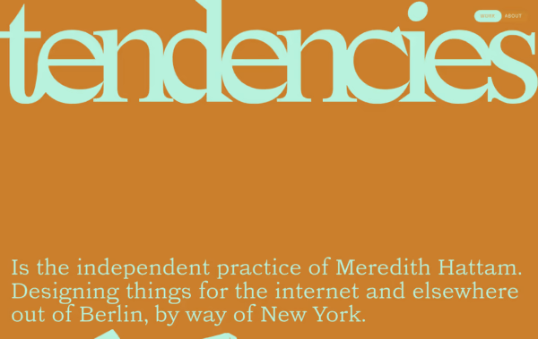 tendencies Web Design