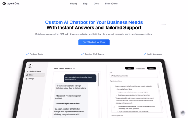 Agent One Web Design