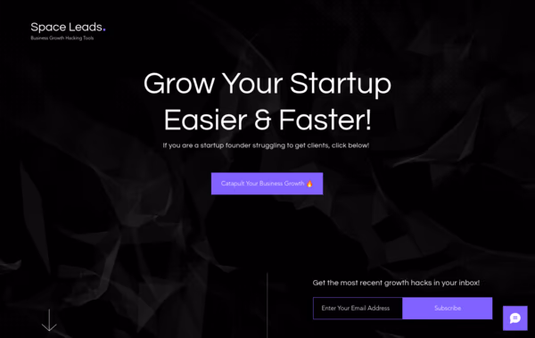 Space Leads Web Design