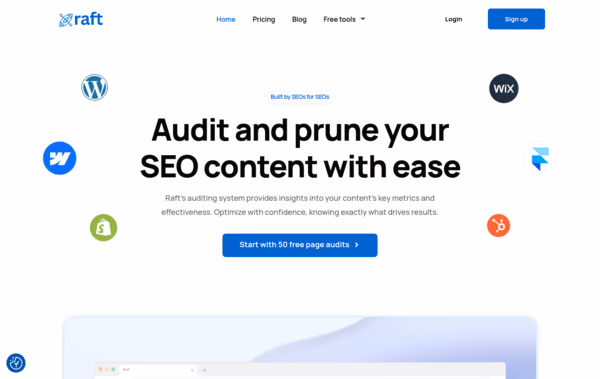 Raft Web Design