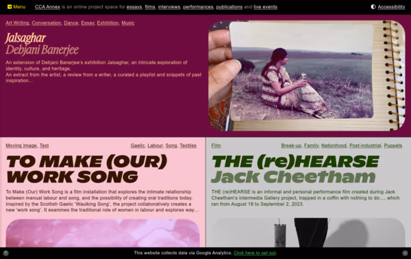 CCA Annex Web Design