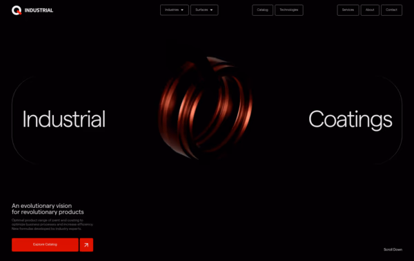 Q Industrial Web Design