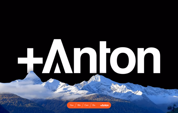 Plus Anton Web Design
