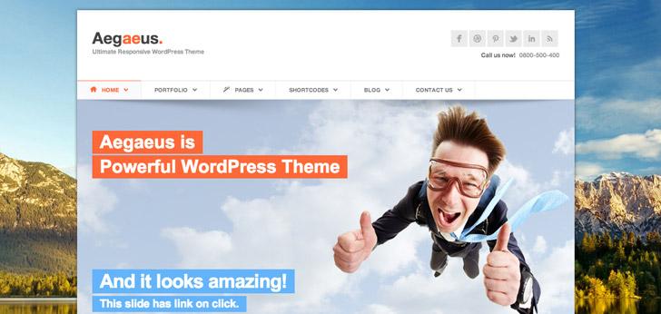 Aegaeus – Responsive Business WP Theme